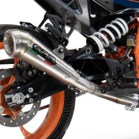 Escape compatível com Husqvarna Svartpilen 401 2024-2025, Powercone Evo, Escape legal, homologado, silenciador com db killer removível e tubo de ligação específico 