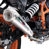 Escape compatível com Husqvarna Svartpilen 401 2024-2025, Powercone Evo, Escape legal, homologado, silenciador com db killer removível e tubo de ligação específico 