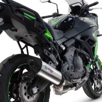 Escape compatível com Kawasaki Versys 650 2023-2025, Furore-X Titanio, Silenciador homologado para ruído, com catalisador, linha completa 