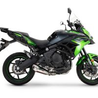 Escape compatível com Kawasaki Versys 650 2023-2025, GP-Revo Titanium, Escape racing linha completa, silencioso mais coletor com dbkiller, não homologado 