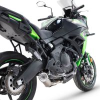 Escape compatível com Kawasaki Versys 650 2023-2025, M3 Inox , Escape Racing, linha completa, fornecido com coletor específico, artigo sem homologação 