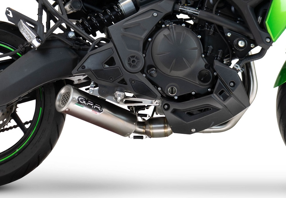 Escape compatível com Kawasaki Ninja 650 2023-2025, M3 Inox , Escape Racing, linha completa, fornecido com coletor específico, artigo sem homologação 