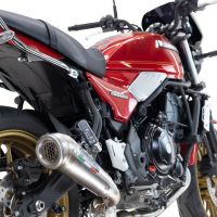 Escape compatível com Kawasaki Z 650 RS 2024-2025, Powercone Evo, Silenciador homologado para ruído, com catalisador, linha completa 