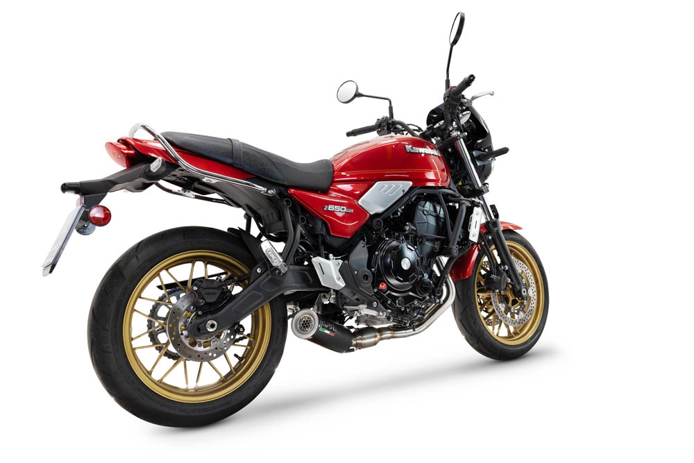 GPR escape compatível com  Kawasaki Z 650 RS 2024-2025, M3 Black Titanium, Escape racing linha completa, silencioso mais coletor com dbkiller, não homologado  