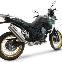 GPR escape compatível com Kove 800X 2024-2026,Dual Inox,Sistema de escapamento de corrida incluindo tubo de ligação específico com dbkiller 