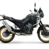 GPR escape compatível com Kove 800X 2024-2026,Dune Triovale Titanio,Escape legal, homologado, silenciador com db killer removível e tubo de ligação específico 