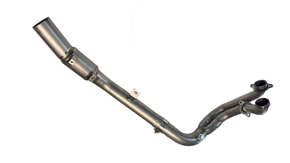 GPR escape compatível com Kove 800X 2024-2026,Decatalizzatore RACING,Sistema racing  Sistema de tubo para eliminar o catalisador 
