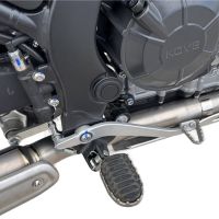 GPR escape compatível com Kove 800X 2024-2026,Decatalizzatore RACING,Sistema racing  Sistema de tubo para eliminar o catalisador 