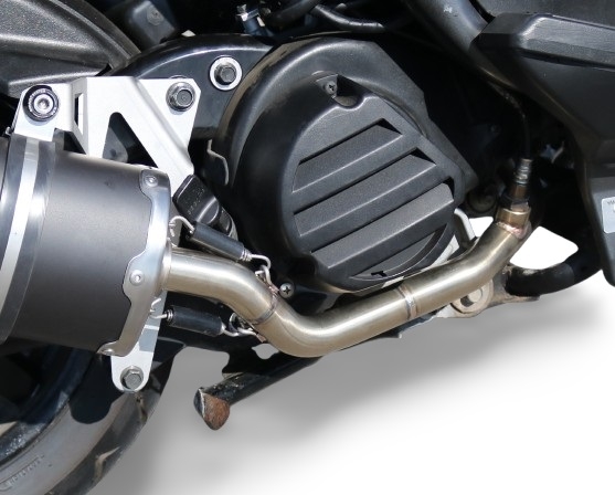 Escape compatível com Yamaha Zuma 125 2009-2015, Evo4 Road, Sistema homologado,legal, linha completa, incluindo db killer removível mais coletor 