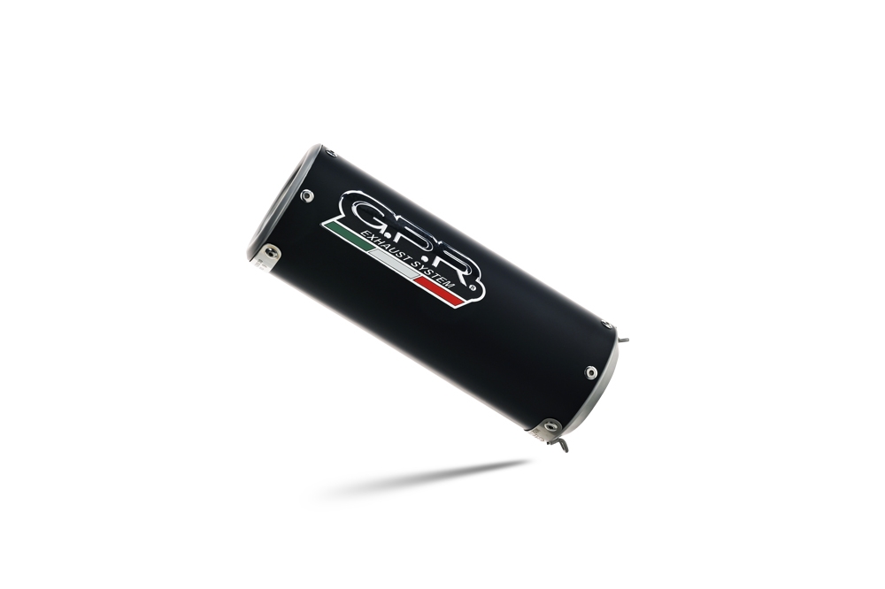 Escape compatível com Aprilia RS 457 2024-2025, M3 Black Titanium, Sistema homologado com catalisador linha completa, silencioso mais coletor 
