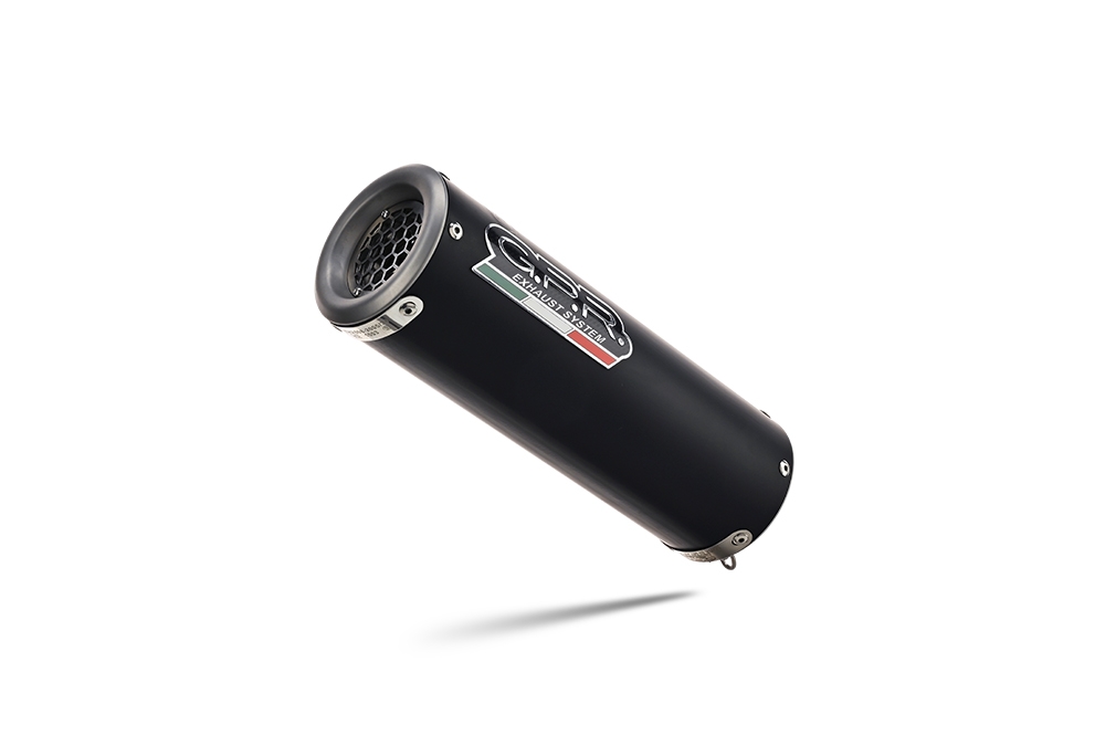 Escape compatível com Cf Moto 700 Mt 2023-2024, M3 Black Titanium, Escape legal, aprovado, com db killer removível, tubo de conexão e conversor catalítico 