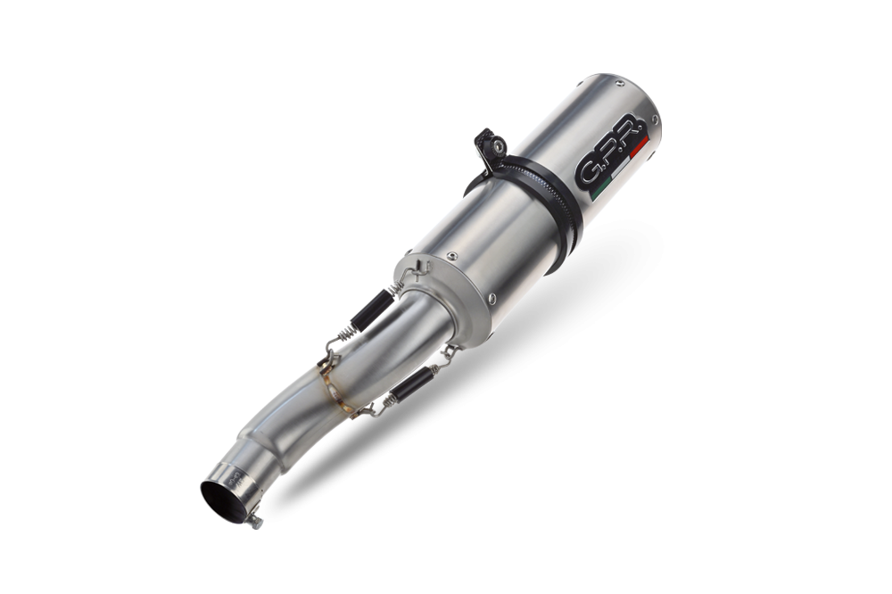 Escape compatível com Yamaha Yzf 1000 R1 2004-2006, M3 Inox , Par de silenciosos de escape homologadas, com db killer removível e tubos de ligação específicos 