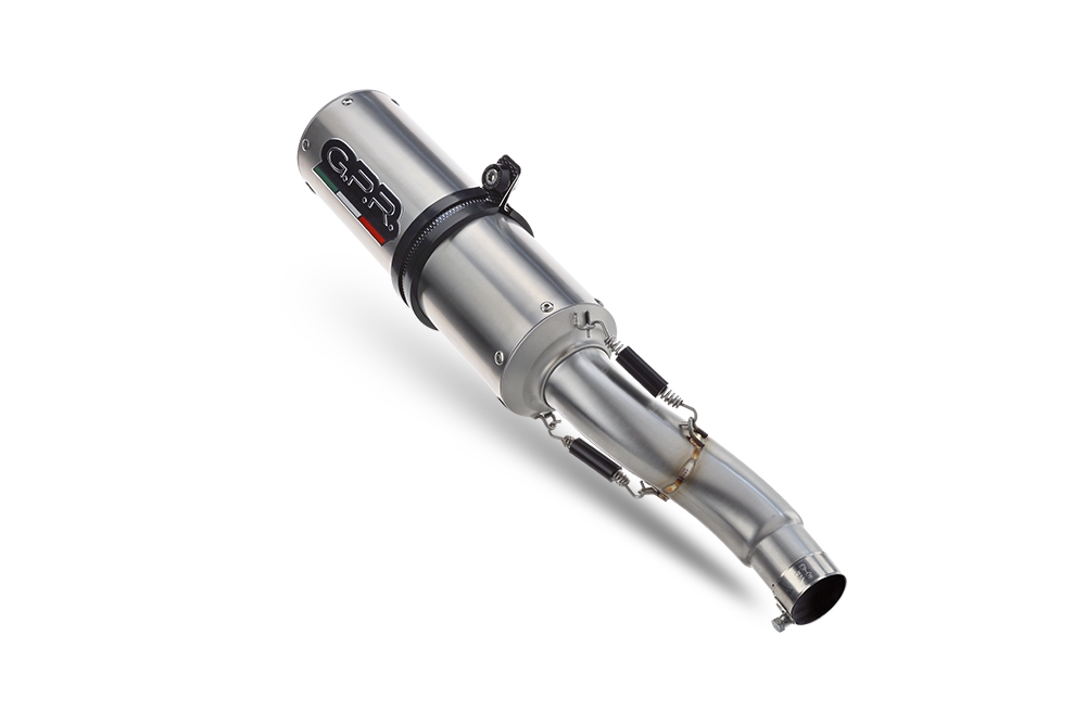 Escape compatível com Mv Agusta Brutale 800 Dragster 2017-2020, M3 Inox , Escape legal, homologado, silenciador com catalisador, db killer removível e tubo de ligação específico 