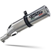 Escape compatível com Moto Guzzi V85 TT 2021-2024, M3 Inox , Sistema racing Silencioso com tubo de ligação 