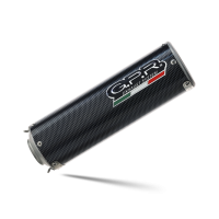 Escape compatível com Yamaha Fz6 600-Fazer S1-S2 2004-2013, M3 Poppy , Par de silenciosos de escape homologadas, com db killer removível e tubos de ligação específicos 
