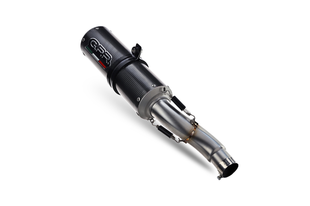 Escape compatível com Bmw G 310 Gs 2022-2024, M3 Poppy , Sistema homologado com catalisador linha completa, silencioso mais coletor 