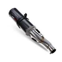 Escape compatível com Bmw G 310 Gs 2022-2024, M3 Poppy , Sistema homologado com catalisador linha completa, silencioso mais coletor 