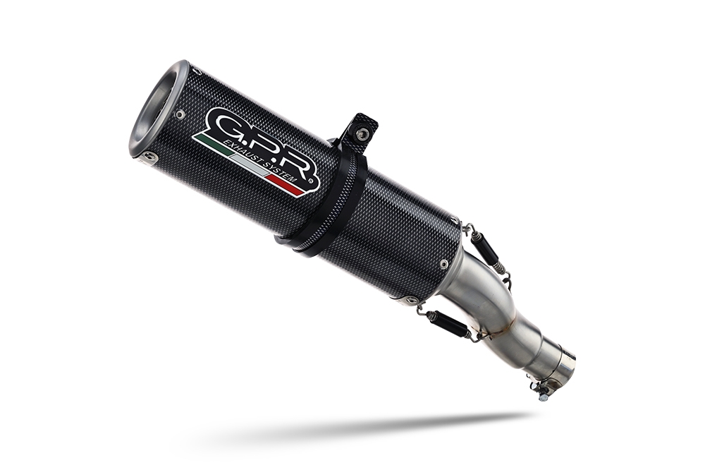 Escape compatível com Bmw G 310 Gs 2022-2024, M3 Poppy , Sistema homologado com catalisador linha completa, silencioso mais coletor 
