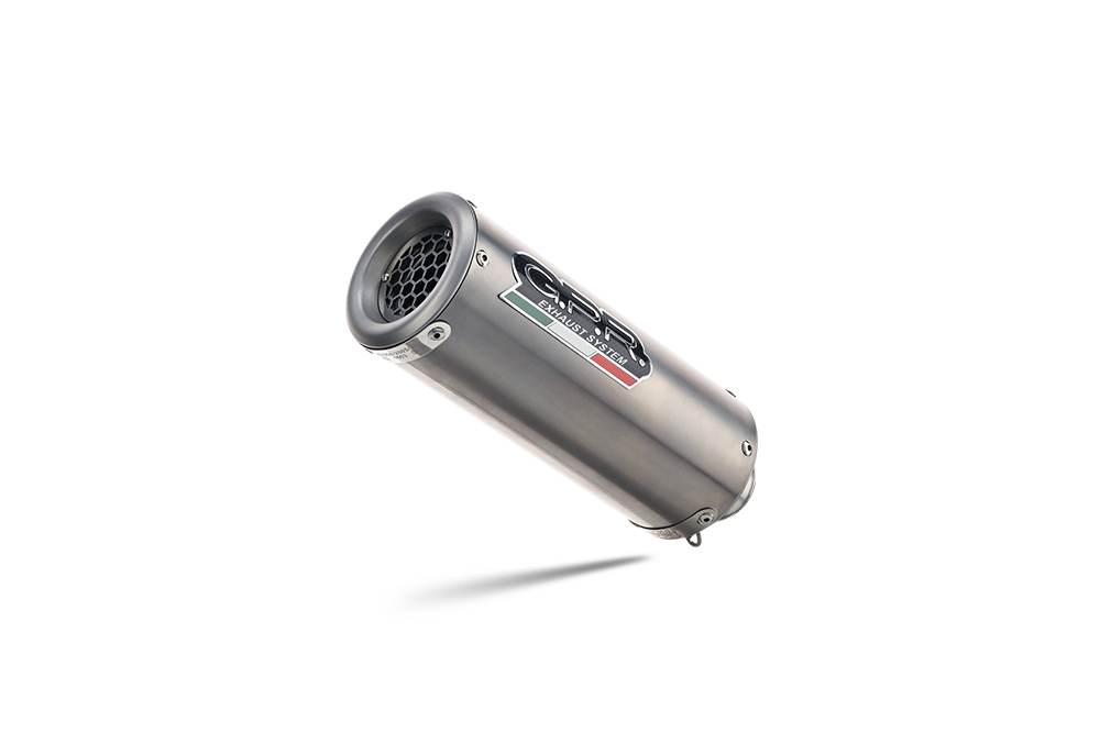Escape compatível com Cf Moto 650 Gt 2022-2024, M3 Titanium Natural, Escape legal, homologado, silenciador com db killer removível e tubo de ligação específico 
