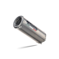 Escape compatível com Tuning TUNING 1980-2021, M3 Titanium Natural, Silenciador racing universal sem tubo de ligação Transformação Cafe Racer 