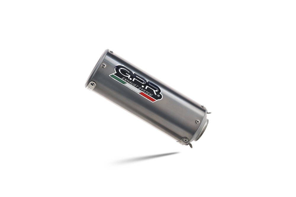 Escape compatível com Cf Moto 650 Gt 2022-2024, M3 Titanium Natural, Escape legal, homologado, silenciador com db killer removível e tubo de ligação específico 