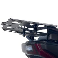 Top case maletas GPR TECH compatível com Sym ADX 300 2024/2026 e5 Plus Top Case Alpi-Tech em alumínio, cor prata com placa específica incluída Capacidade Litros 26