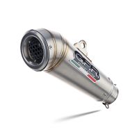Escape compatível com Voge 500R 2021-2024, Powercone Evo, Sistema racing Silencioso com tubo de ligação 