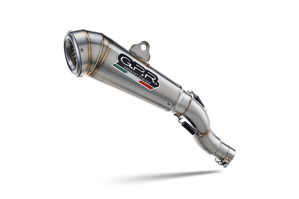 Escape compatível com Voge 500R 2021-2024, Powercone Evo, Sistema racing Silencioso com tubo de ligação 