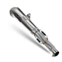 Escape compatível com Yamaha WR 250 X-R 2007-2019, Powercone Evo, Escape legal, homologado, silenciador com db killer removível e tubo de ligação específico 