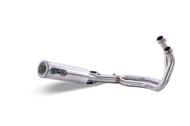 Escape compatível com Kawasaki Z 650 RS 2021-2023, M3 Inox , Silenciador homologado para ruído, com catalisador, linha completa 