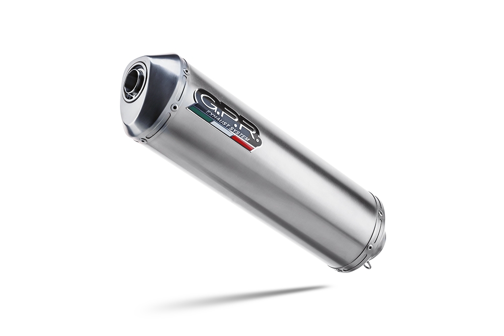 Escape compatível com Benelli Trk 502 2021-2024, Satinox , Escape legal, homologado, silenciador com catalisador, db killer removível e tubo de ligação específico 
