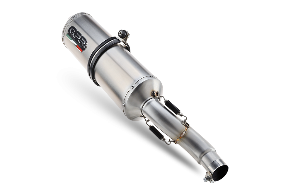Escape compatível com Yamaha Tracer 7 2021-2024, Satinox , Sistema homologado com catalisador linha completa, silencioso mais coletor 