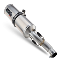 Escape compatível com Yamaha Tracer 7 2021-2024, Satinox , Sistema homologado com catalisador linha completa, silencioso mais coletor 