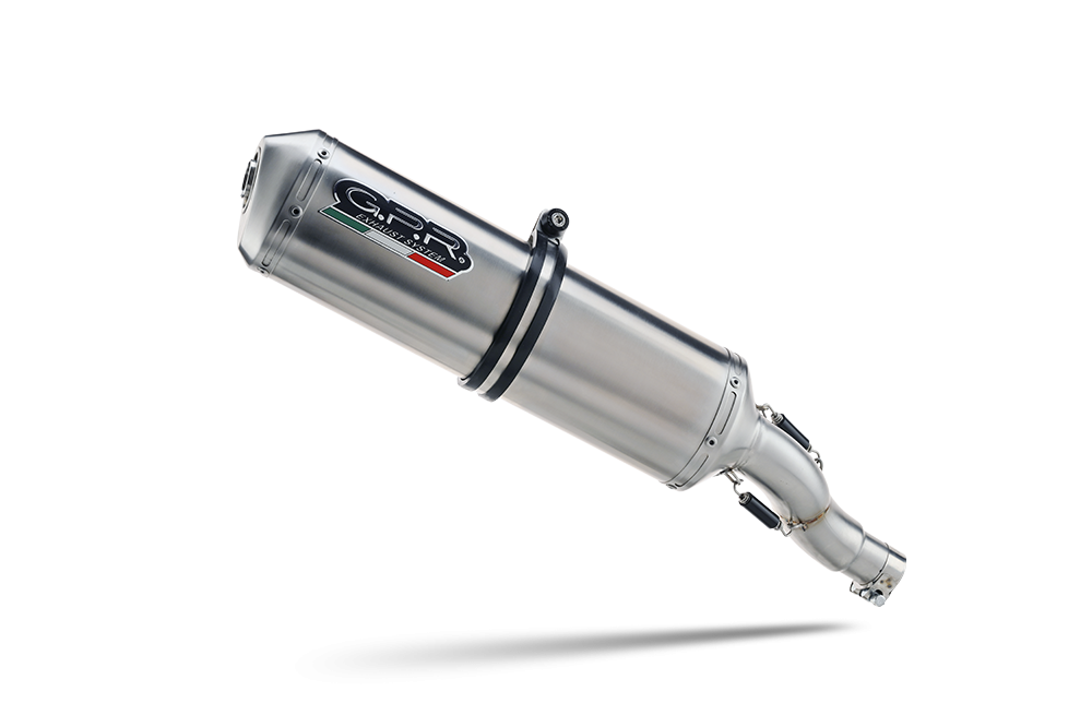 Escape compatível com Yamaha Tracer 7 2021-2024, Satinox , Sistema homologado com catalisador linha completa, silencioso mais coletor 