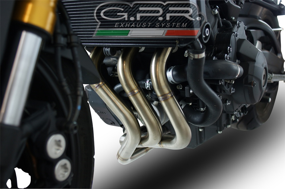 Escape compatível com Yamaha Tracer 900 GT 2018-2020, M3 Poppy , Escape racing linha completa, silencioso mais coletor com dbkiller, não homologado 