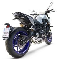 GPR escape compatível com  Yamaha Mt-09 2014-2020, Deeptone Inox, Escape racing linha completa, silencioso mais coletor com dbkiller, não homologado  