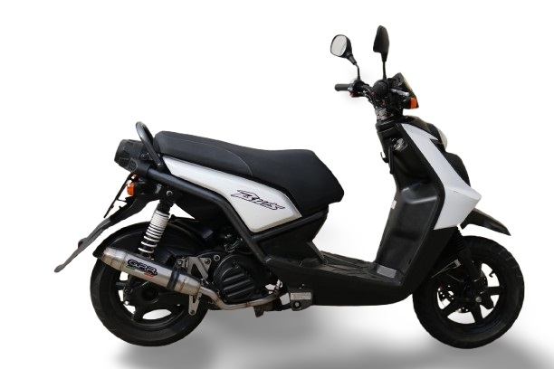 Escape compatível com Yamaha Zuma 125 2009-2015, Deeptone Inox, Escape racing linha completa, silencioso mais coletor com dbkiller, não homologado 