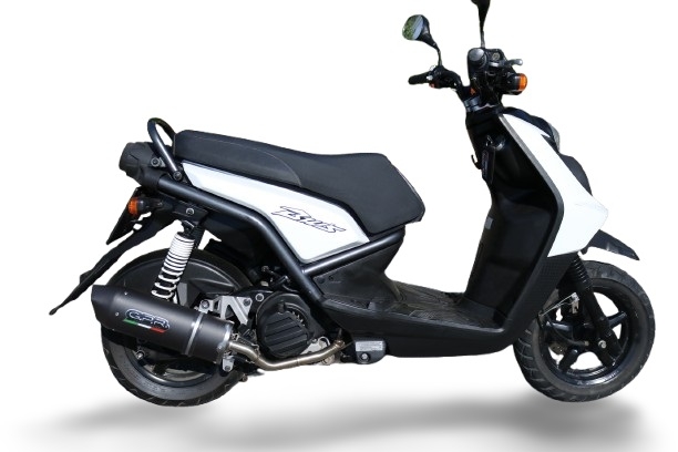 Escape compatível com Yamaha Zuma 125 2009-2015, Furore Nero, Escape racing linha completa, silencioso mais coletor com dbkiller, não homologado 