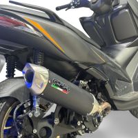 GPR escape compatível com  Zontes 365K 2024-2026, Furore-X Scooter, Sistema de escapamento de corrida incluindo tubo de ligação específico com dbkiller 